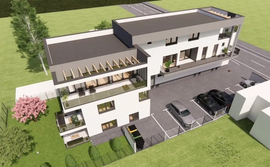 centar varaždina – 4-sobni, novogradnja, 92,65 m², terasa, parking - slika 2
