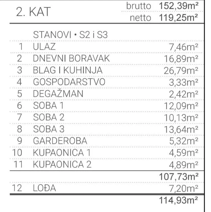 stan: osijek, donji grad, 119.25 m2, 2. kat, novogradnja, useljivo (pr - slika 23