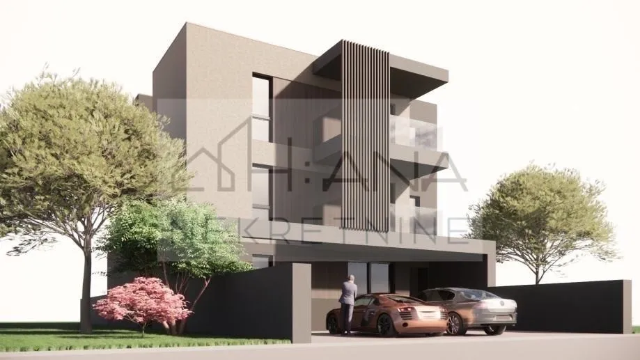 stan: višnjevac, 110.48 m2, 1.kat, dizalica topline, parking, novo (pr - slika 1