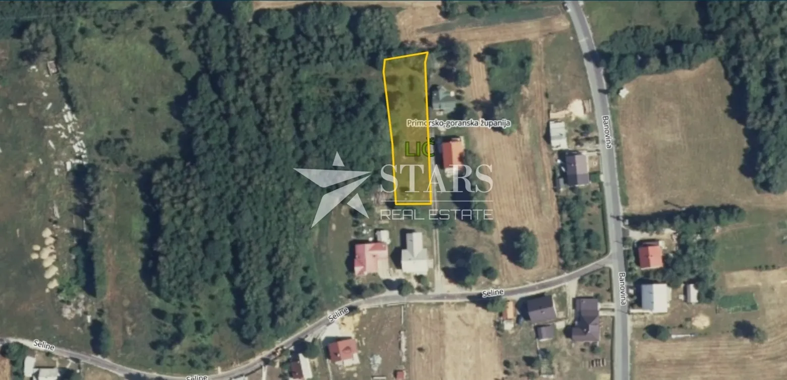 gorski kotar, lič - građevinski teren 1497 m2 - slika 6