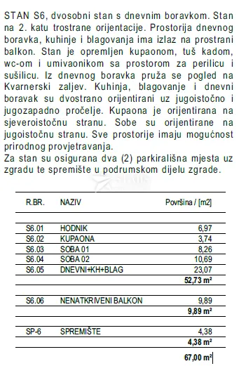 viškovo, kosi – 2s+db -2. kat – novogradnja - slika 6
