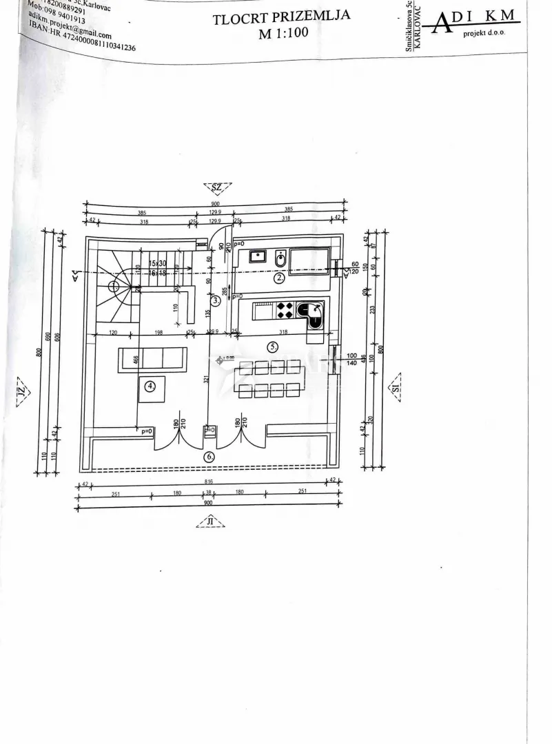 karlovac - zemljište s projektom i građevinskom dozvolom - slika 6