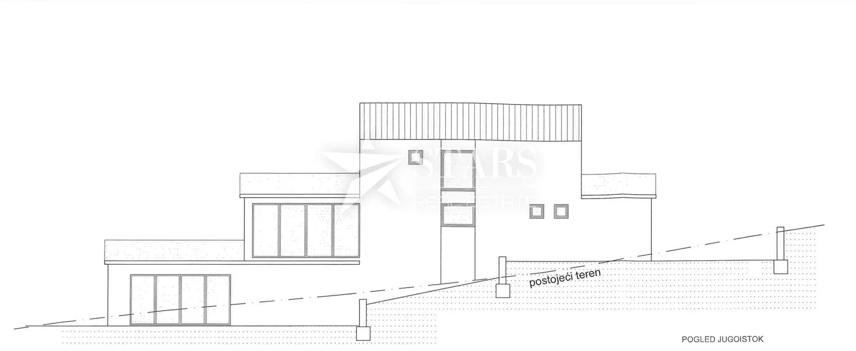 gorski kotar, stari laz - građevinski teren sa projektom 695 m2 - slika 9