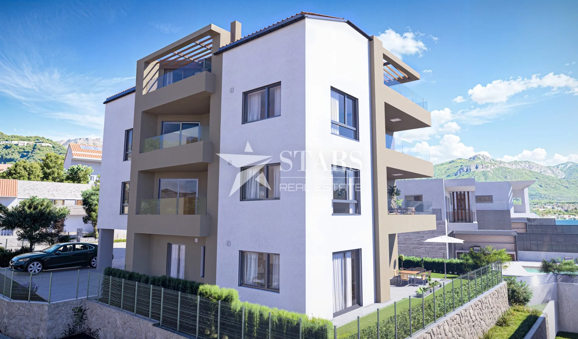 Novi Vinodolski, Povile - 3S+DB u novogradnji 81,14 m2 - Povile, Novi Vinodolski