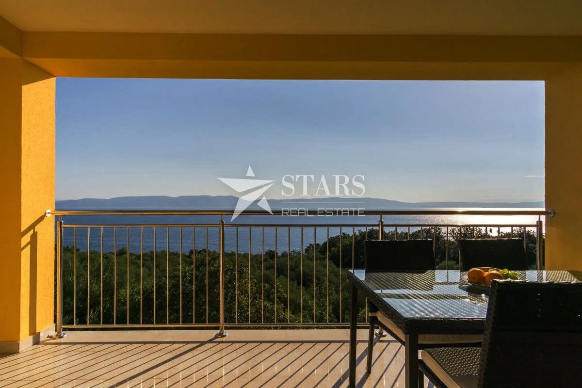 istra, labin - apartmanska kuća s bazenom i panoramskim pogledom na more - slika 11