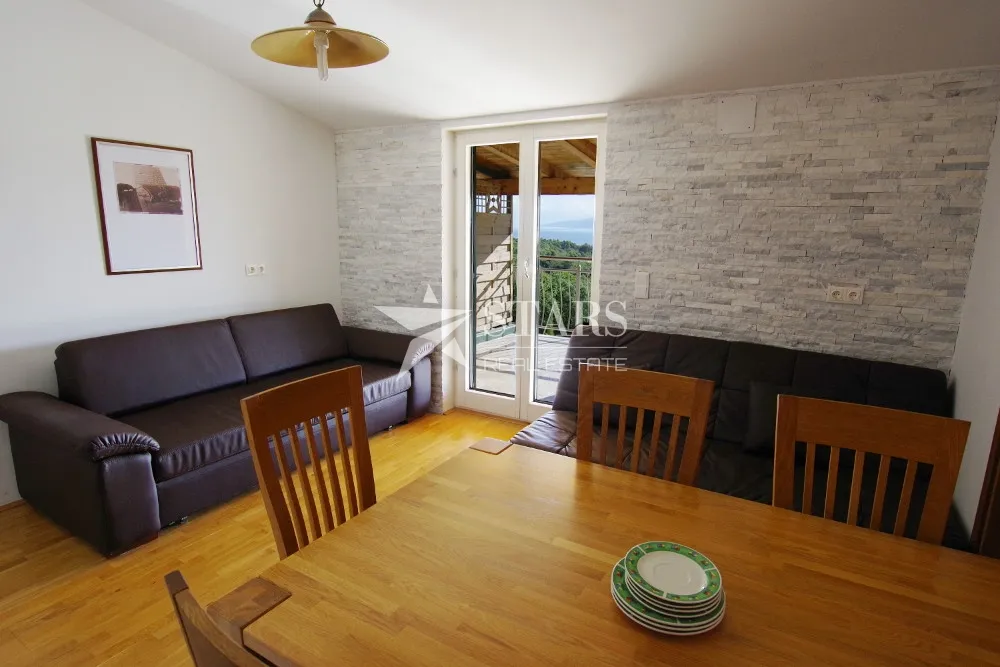 istra, labin – velika apartmanska kuća s bazenom i otvorenim pogledom na more - slika 3