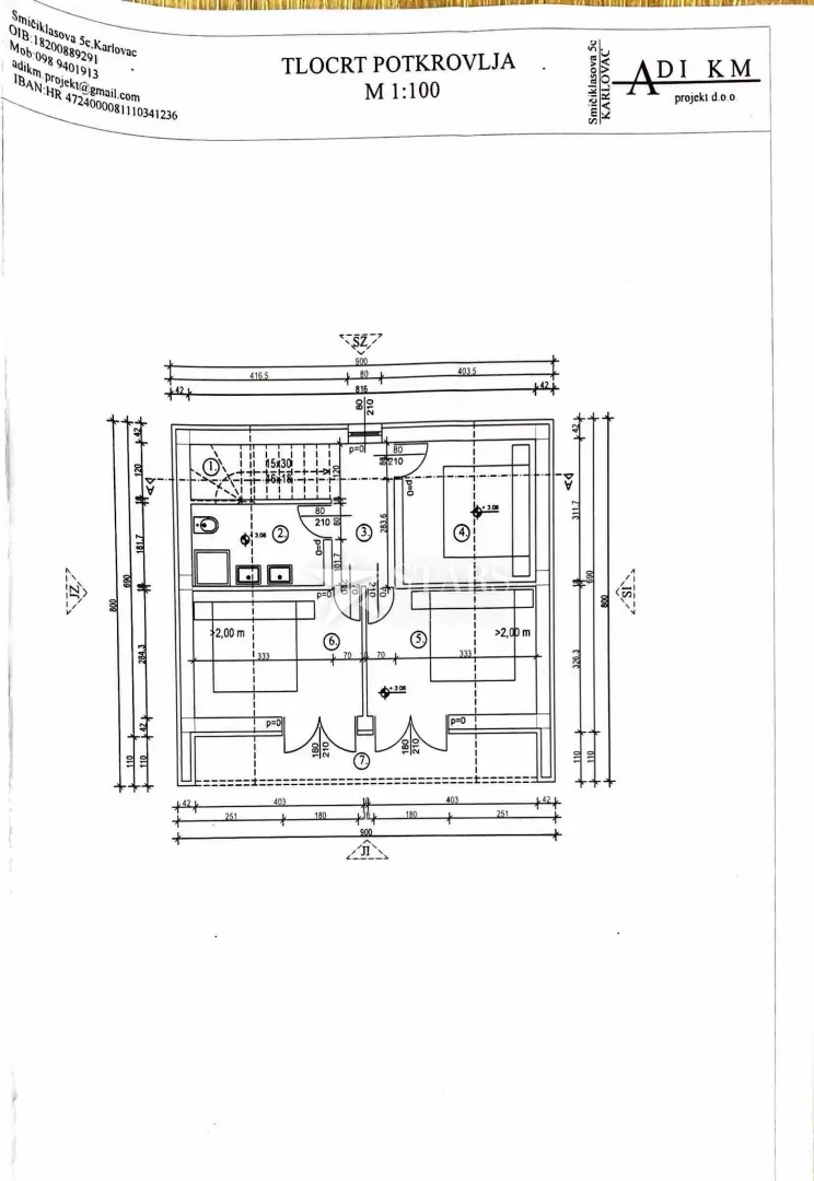 karlovac - zemljište s projektom i građevinskom dozvolom - slika 7