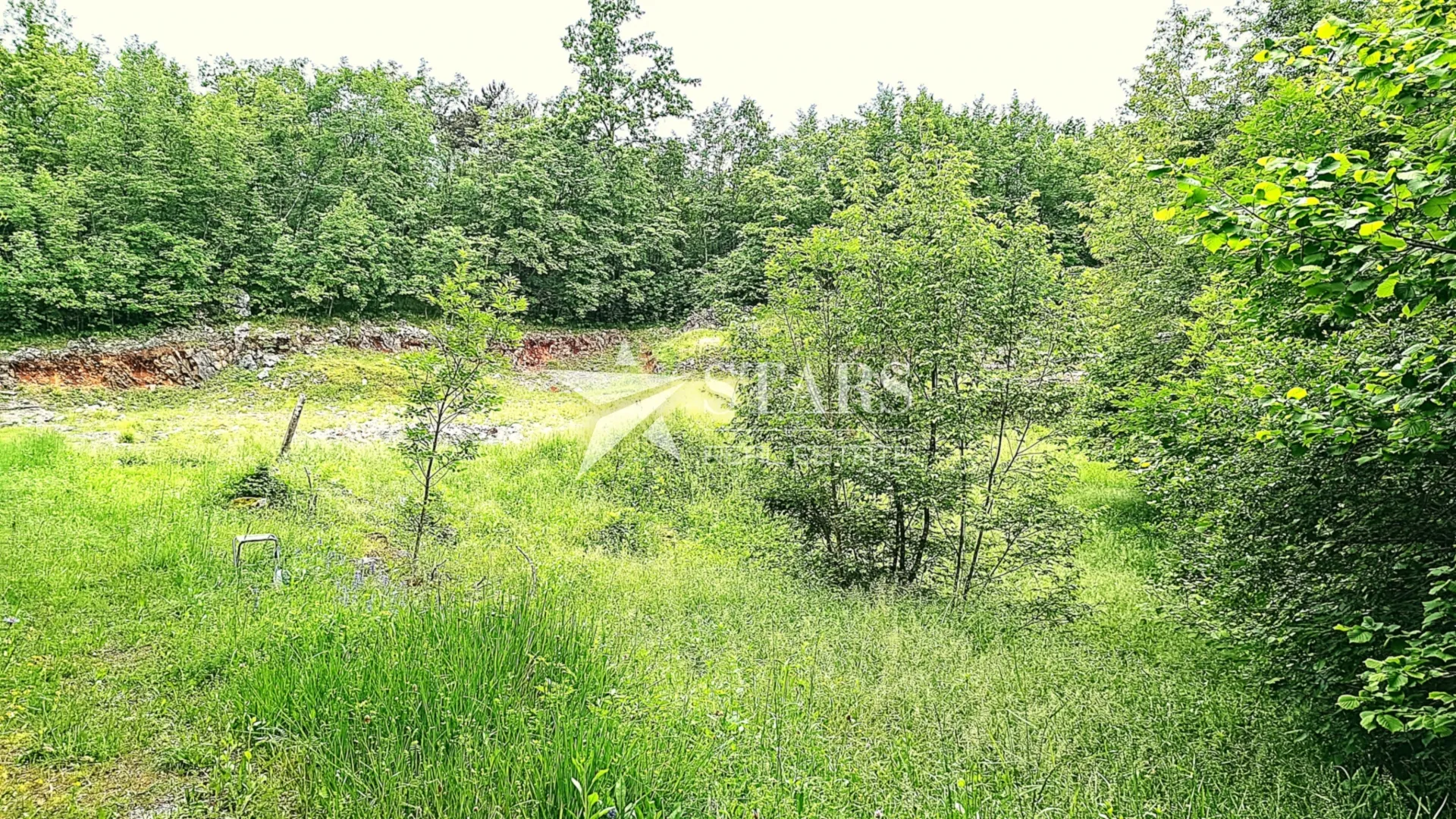 Saršoni, građevinsko zemljište 1982 m2 - za dvije kuće - Saršoni, Viškovo