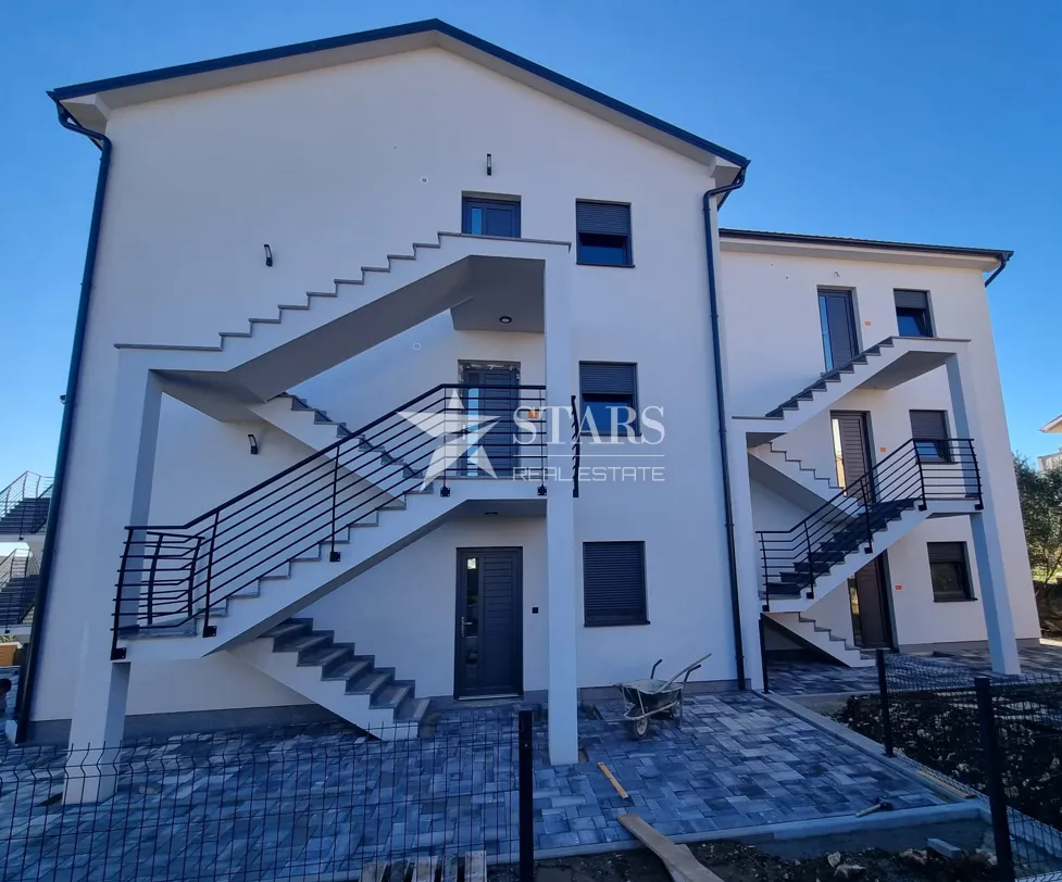 Otok Krk, Čižići 2S+DB stan u novogradnji - Čižići, Dobrinj