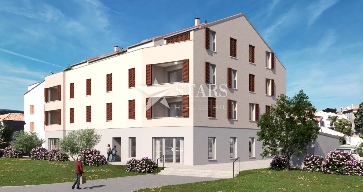 OTOK CRES, GRAD CRES –2S+DB, 3.kat, vrhunska novogradnja u strogom centru, 50 m od mora