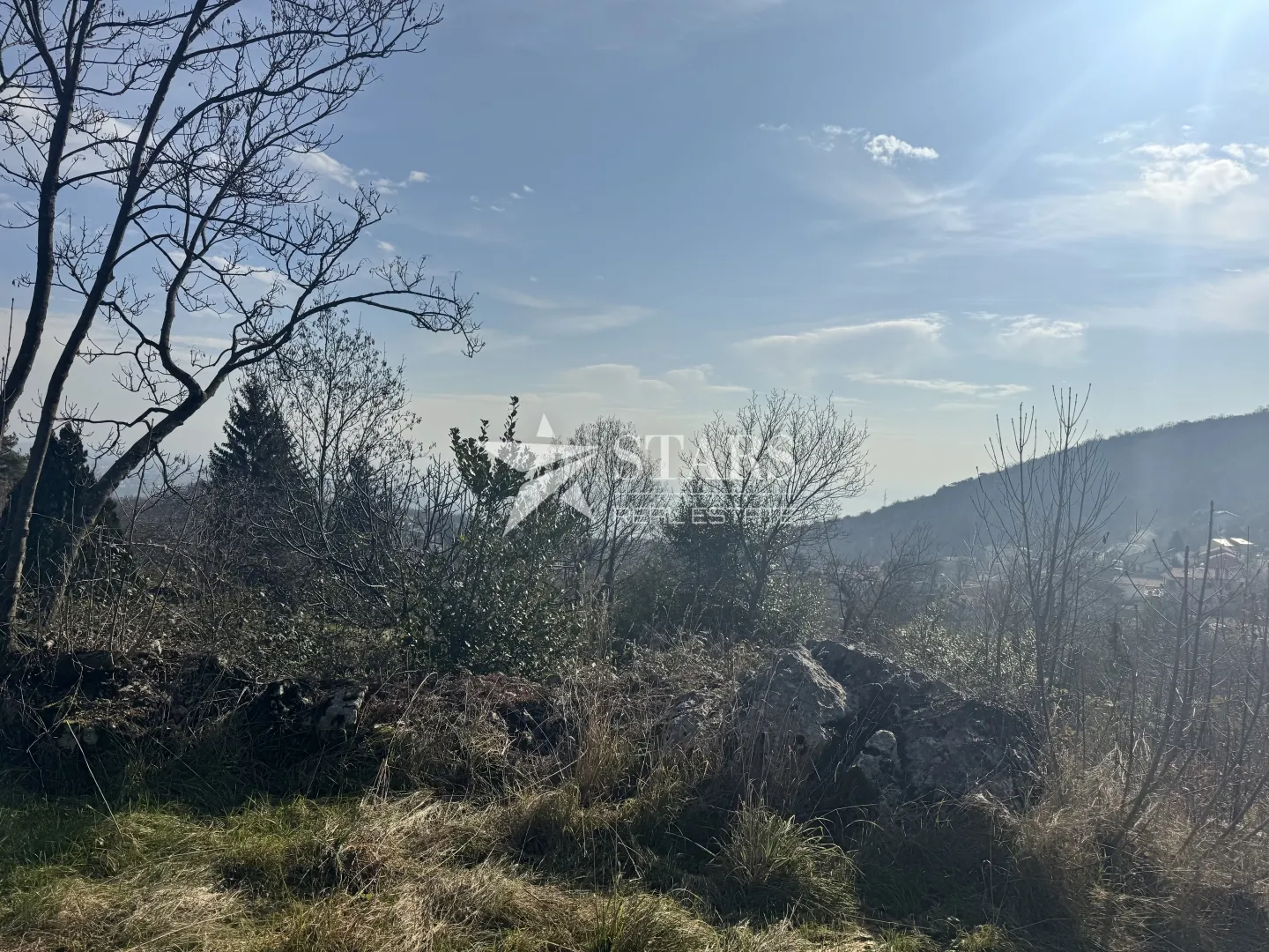 Matulji, Rukavac - građevinski teren sa pogledom na more - Rukavac, Matulji