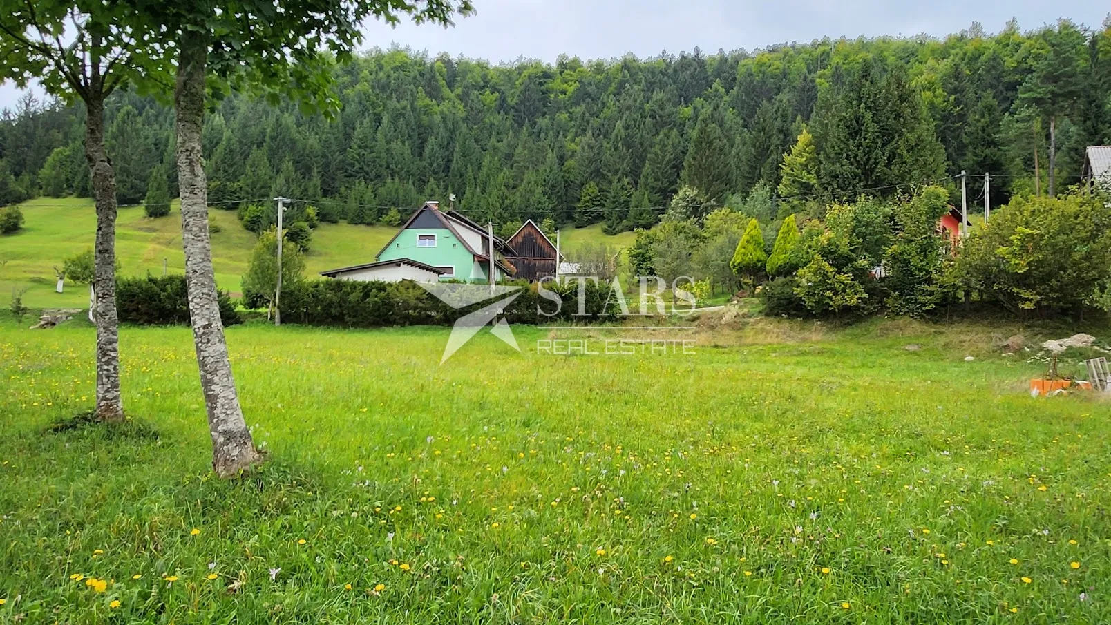 tršće - građevinski teren u vikend naselju 614 m2 - slika 2