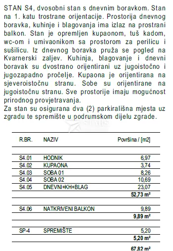 viškovo, kosi – novogradnja na prvom katu, 2s+db - slika 5
