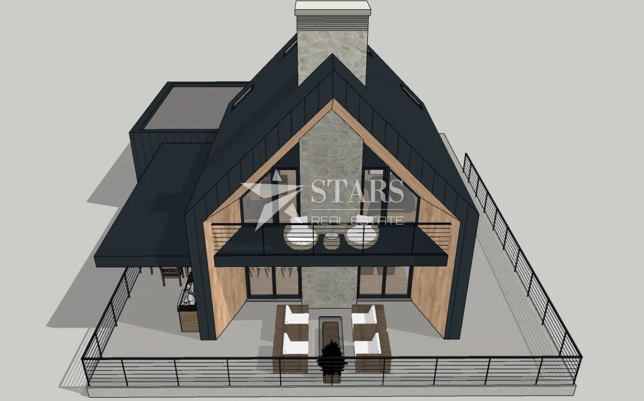 gorski kotar, fužine - građevinski teren sa idejnim projektom površine 1741 m2 - slika 2