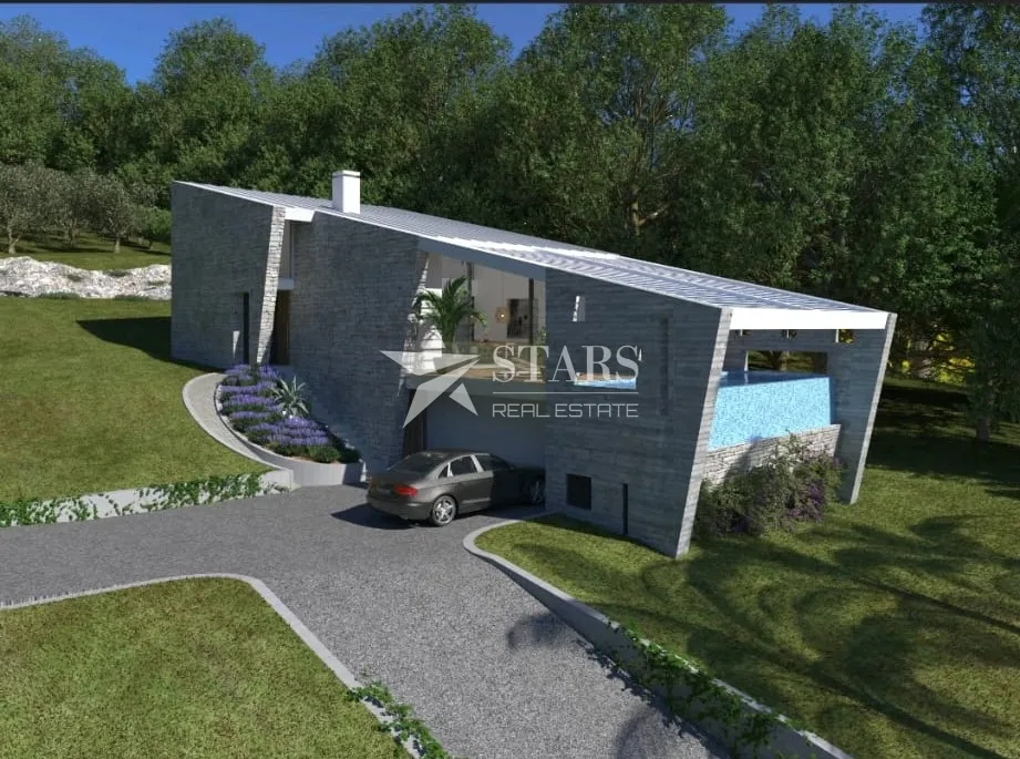 kraljevica, bakarac, zemljište 1570m2 s idejnim projektom - slika 4