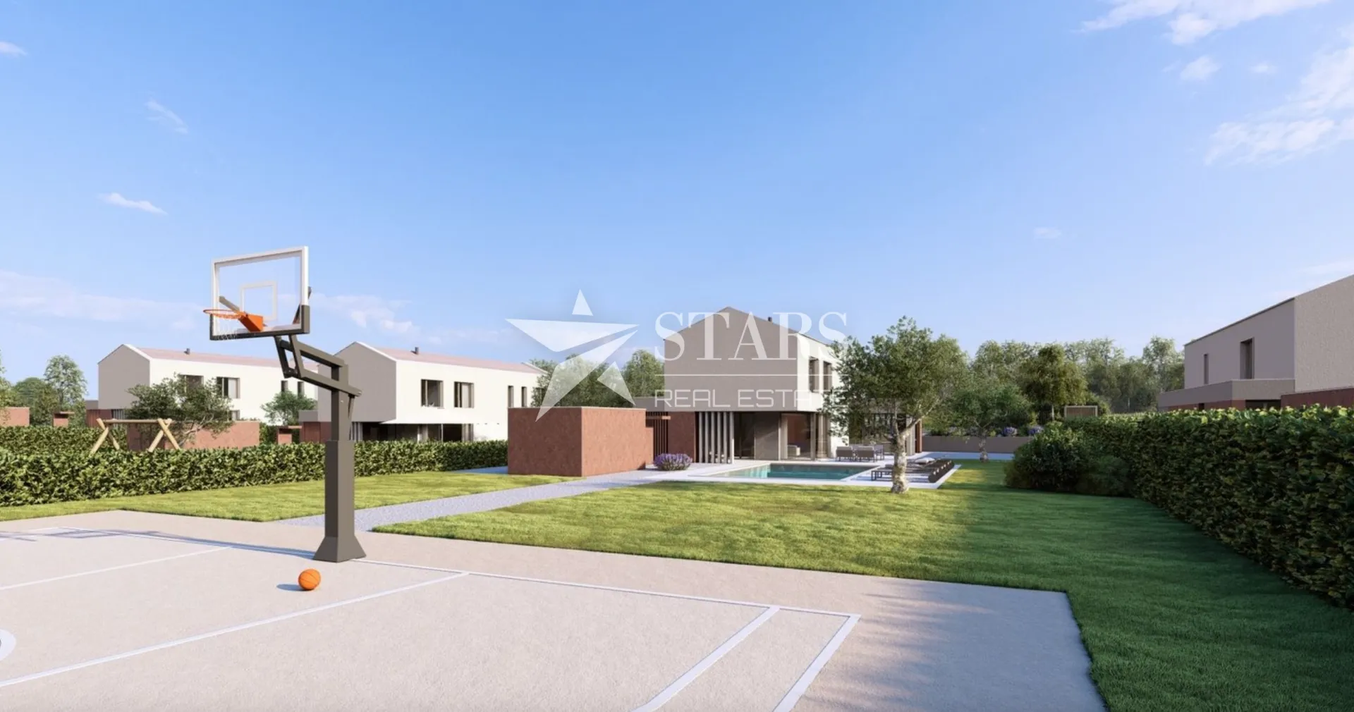 labin - villa iz snova sa bazenom i okućnicom - slika 15