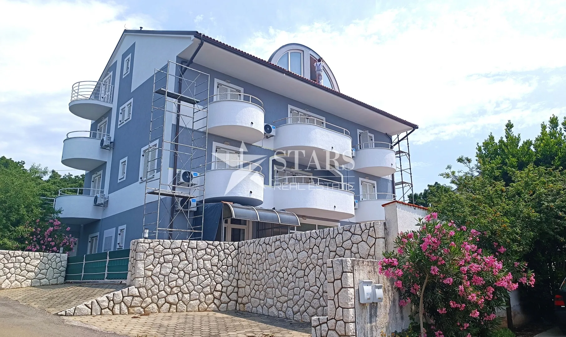 novi vinodoski, povile, kuća p+3 blizu mora, panoramski pogled - slika 18