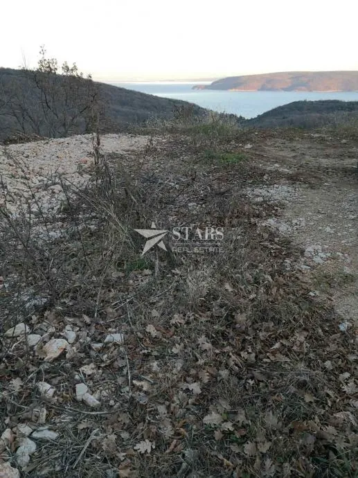 mošćenička draga, brseč, građevinsko zemljište za dvije kuće s bazenom 2844m2 - slika 3