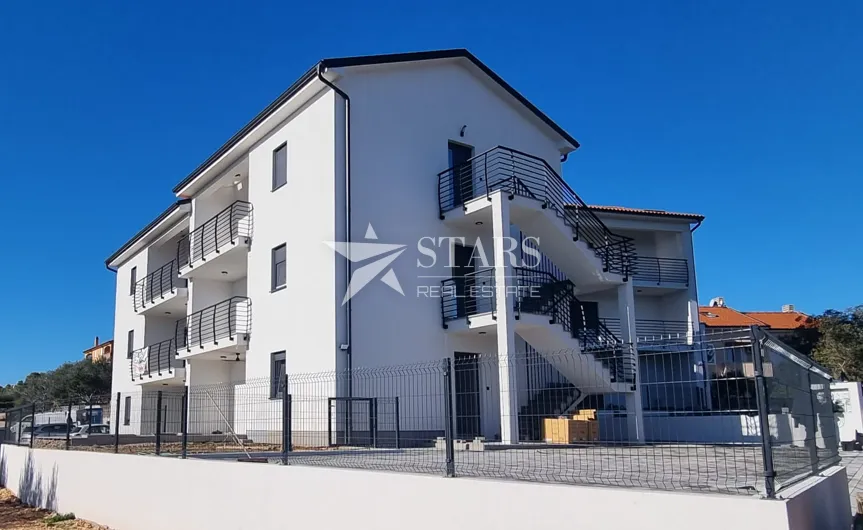 Otok Krk, Čižići 2S+DB stan u novogradnji - Čižići, Dobrinj