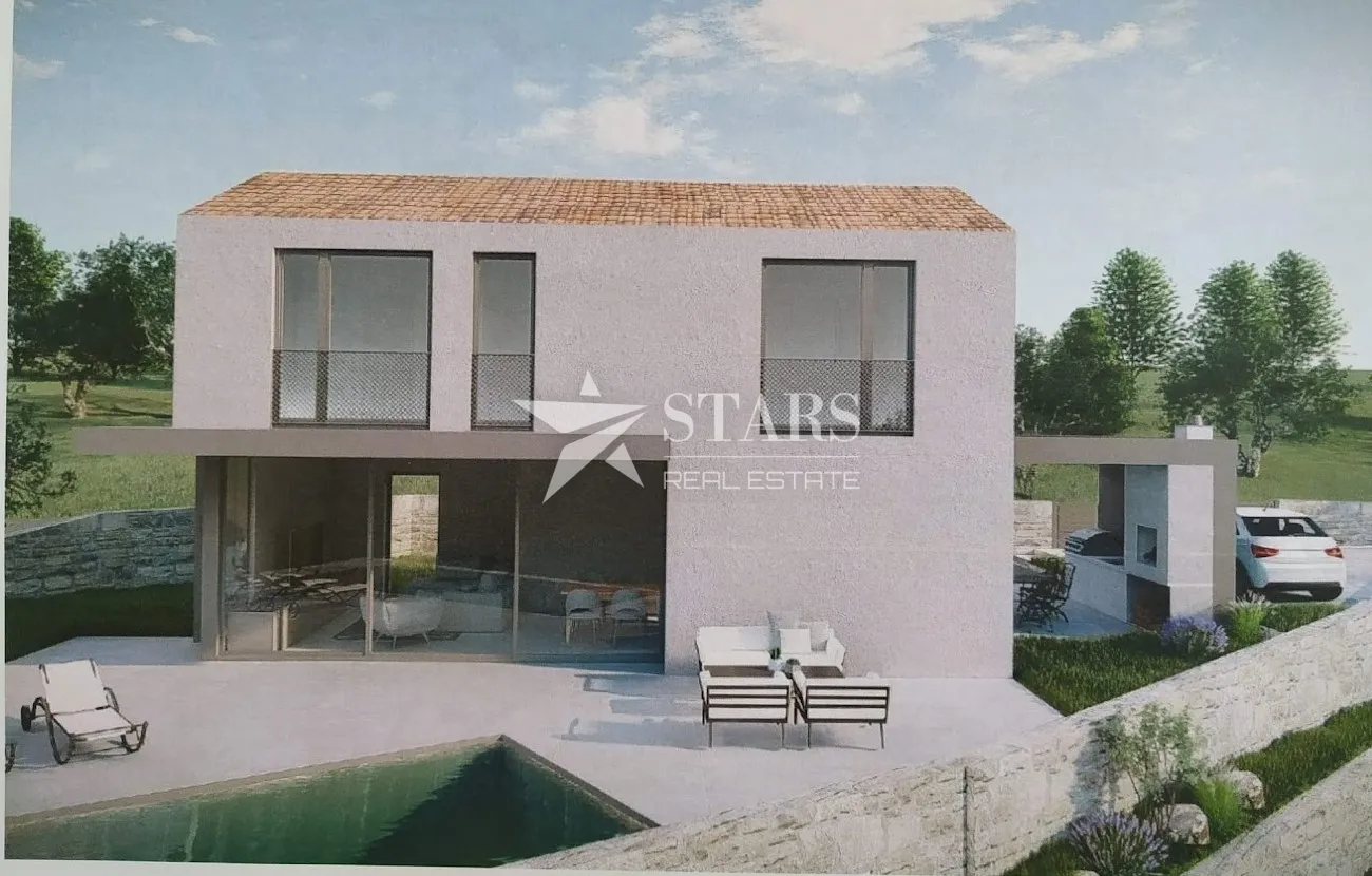 otok krk, soline - građevinski teren sa građevinskom dozvolom i projektom - slika 5