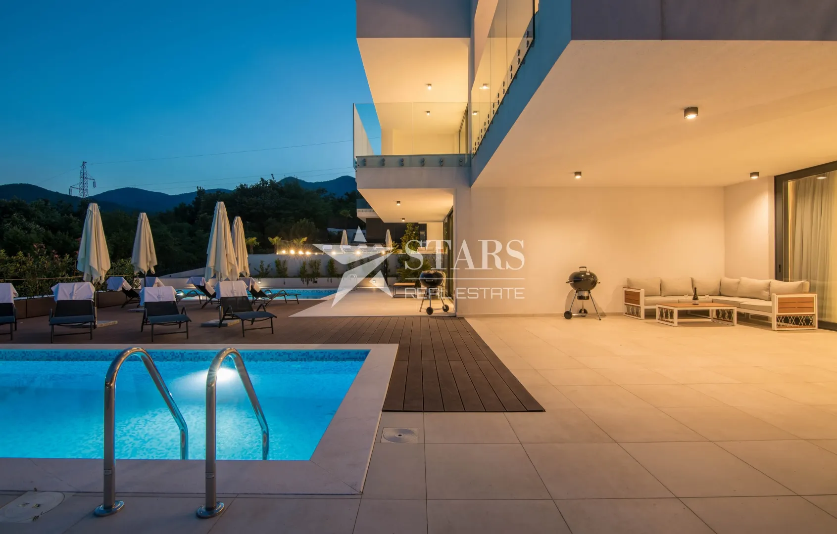 opatija, veprinac - villa s bazenom, garažom i pogledom na more - slika 18