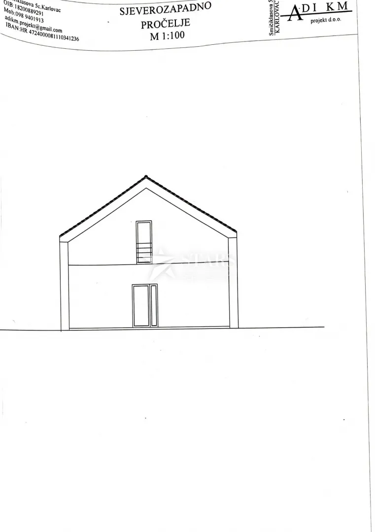 karlovac - zemljište s projektom i građevinskom dozvolom - slika 8