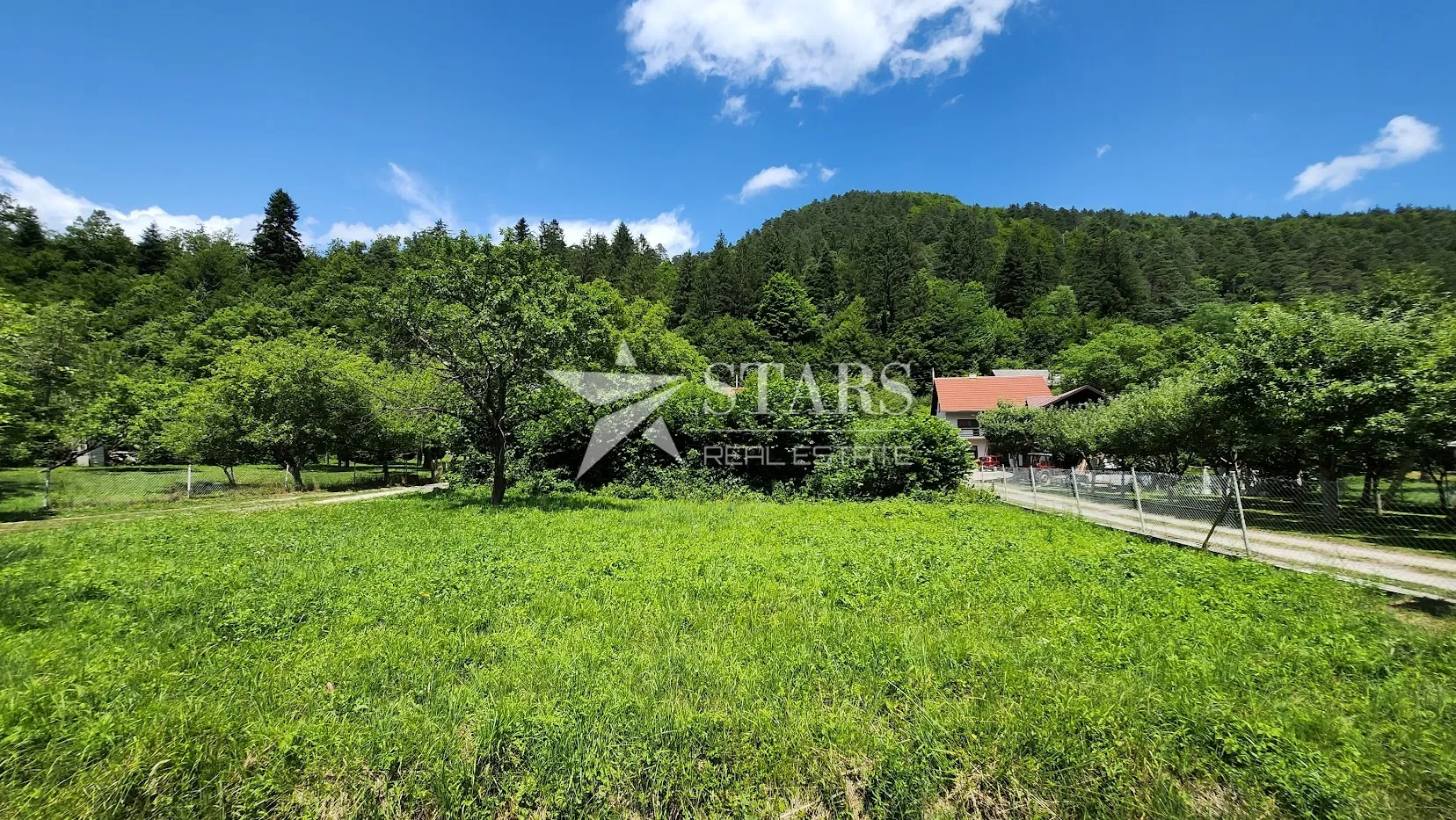 Gorski kotar, Brod na Kupi - građevinski teren predivnog pogleda 1159 m2 - Iševnica, Delnice