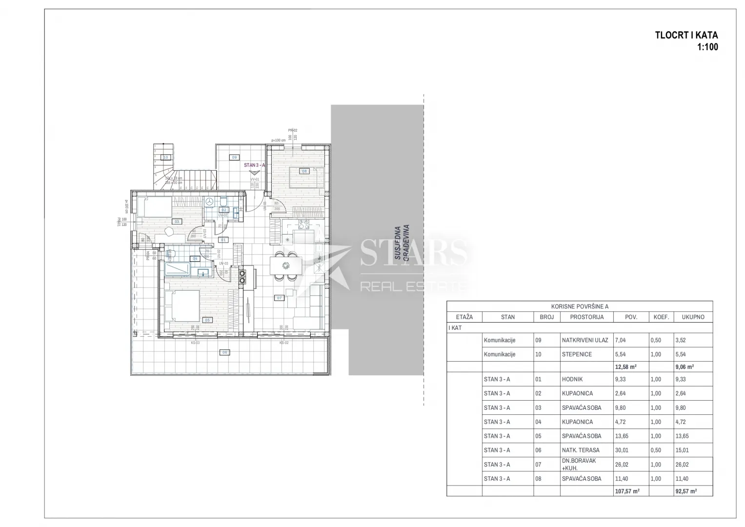 krk, omišalj - 3s+db, novogradnja s pogledom na more - slika 4