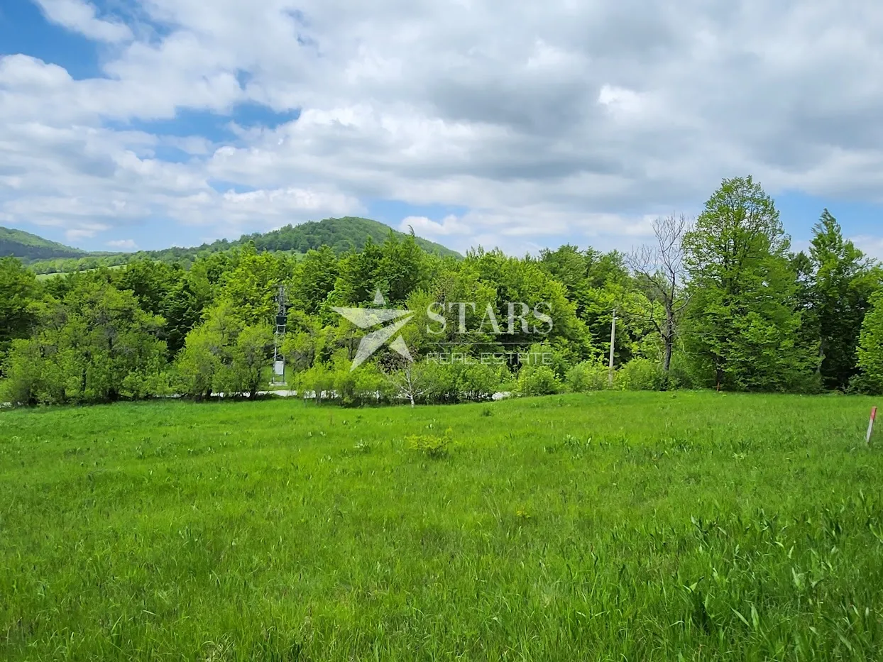 Gorski kotar, Stari Laz - građevinski teren sa projektom 695 m2 - Stari Laz, Ravna Gora