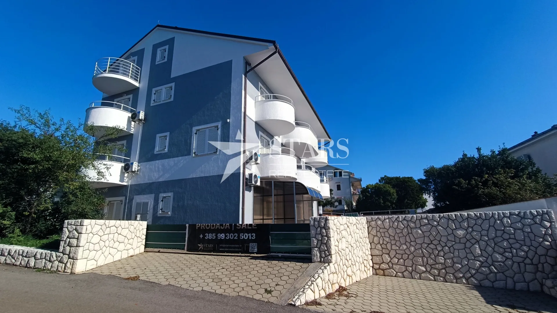 Novi Vinodoski, Povile, kuća P+3 blizu mora, panoramski pogled - Povile, Novi Vinodolski