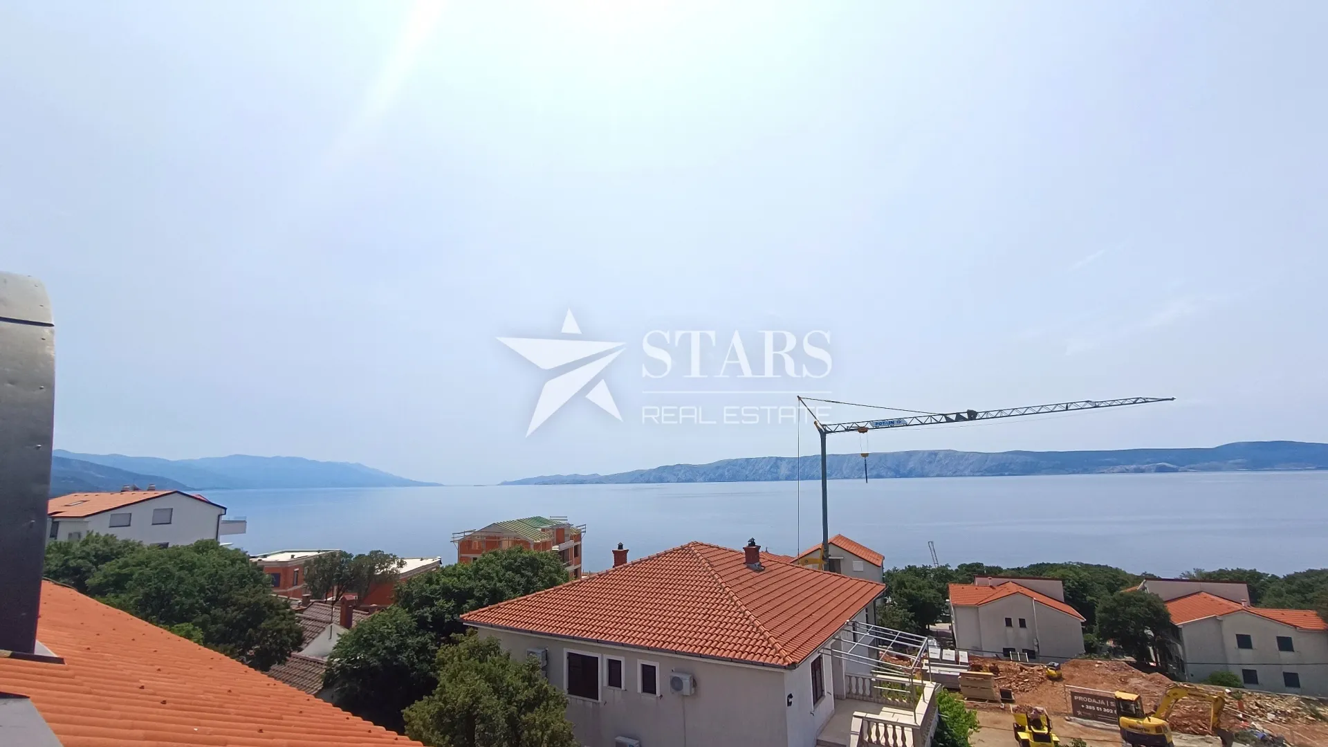 novi vinodoski, povile, kuća p+3 blizu mora, panoramski pogled - slika 9
