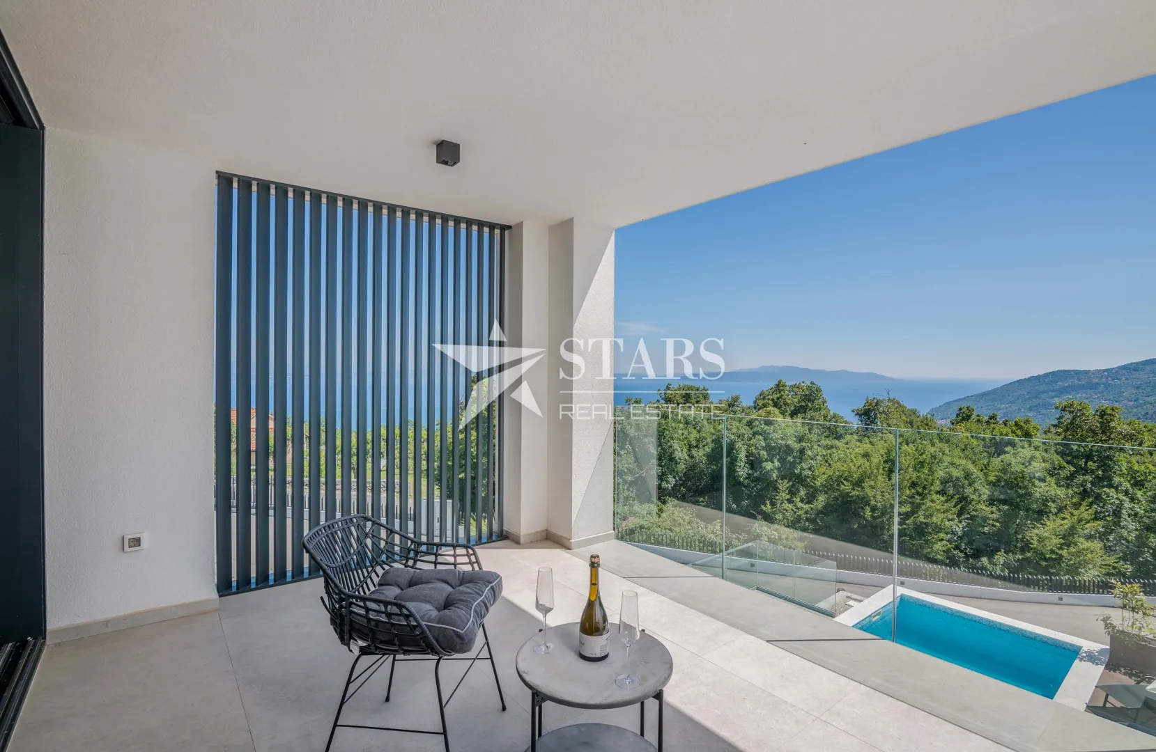 opatija, veprinac - villa s bazenom, garažom i pogledom na more - slika 9