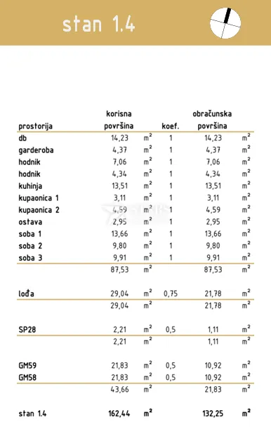 rijeka, zamet luksuzni 3s+db stan na 4.katu - slika 4