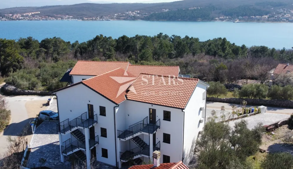 Otok Krk, Čižići 2S+DB stan u novogradnji - Čižići, Dobrinj