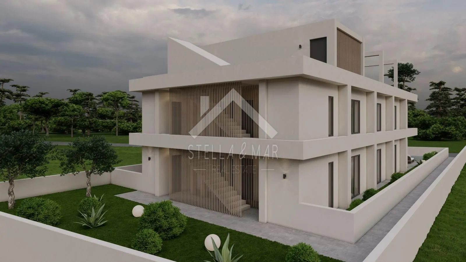 luksuzni apartman sa bazenom i vrtom prvi red do mora rtina, prizemlje ( ražanac) - slika 11