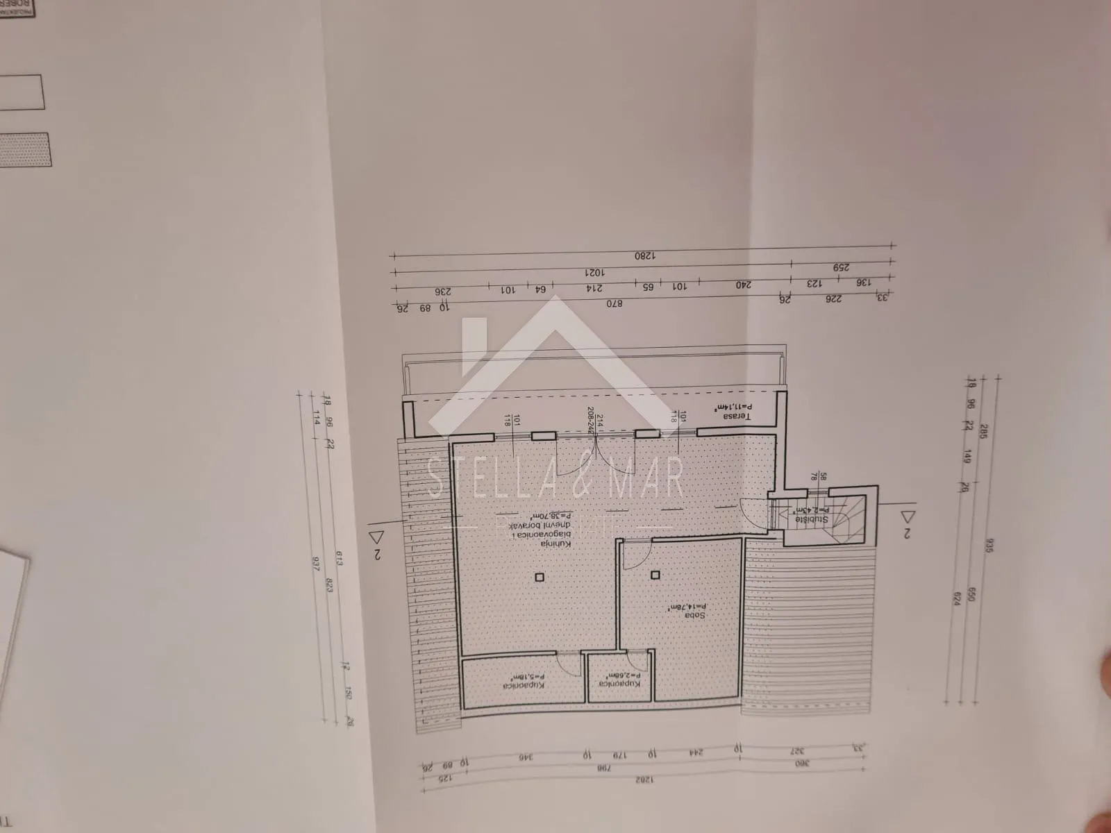 kuća sa prekrasnim pogledom na more - maslenica - slika 22
