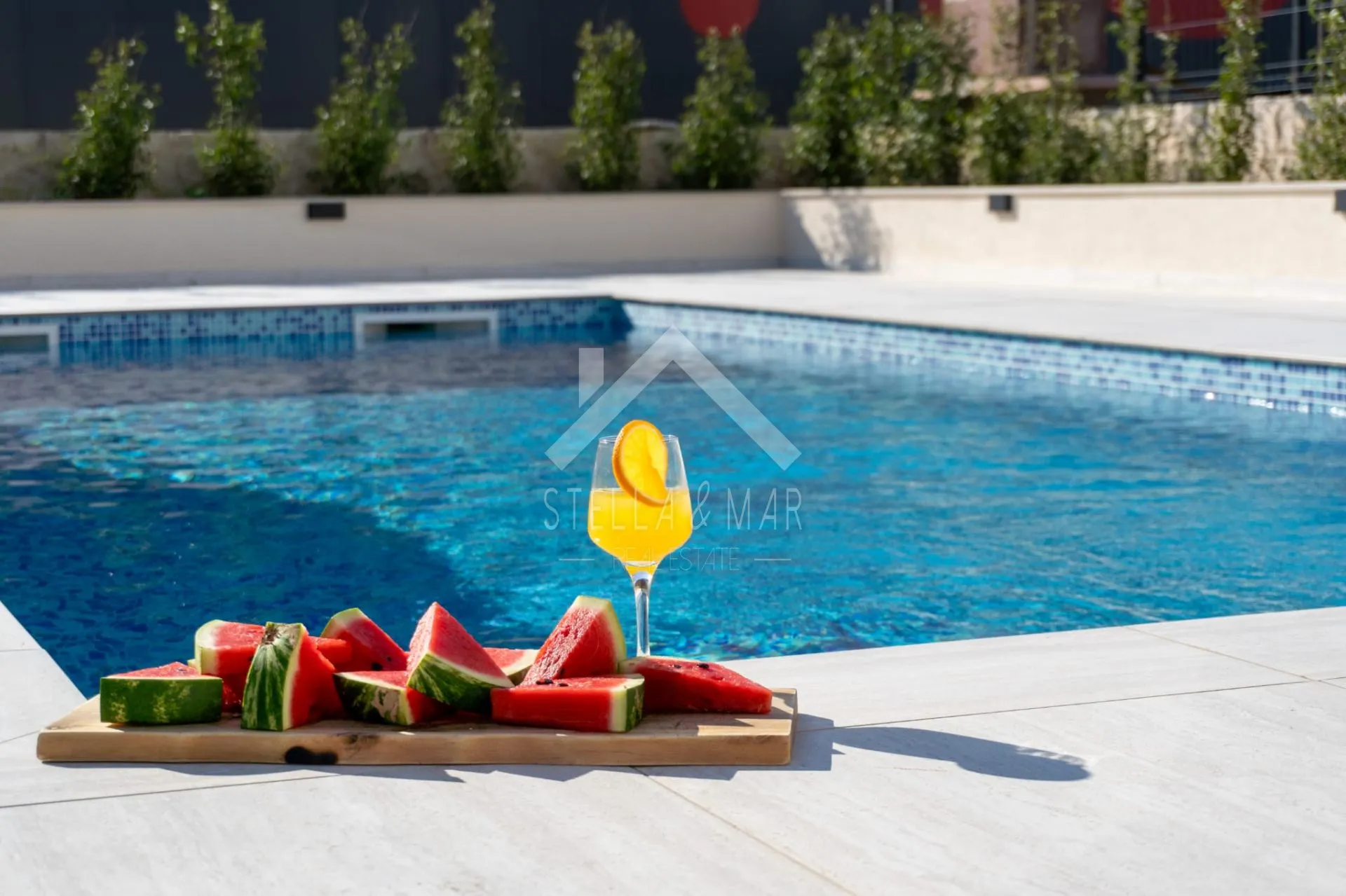 villa sa bazenom, pogled na more - privlaka - slika 5