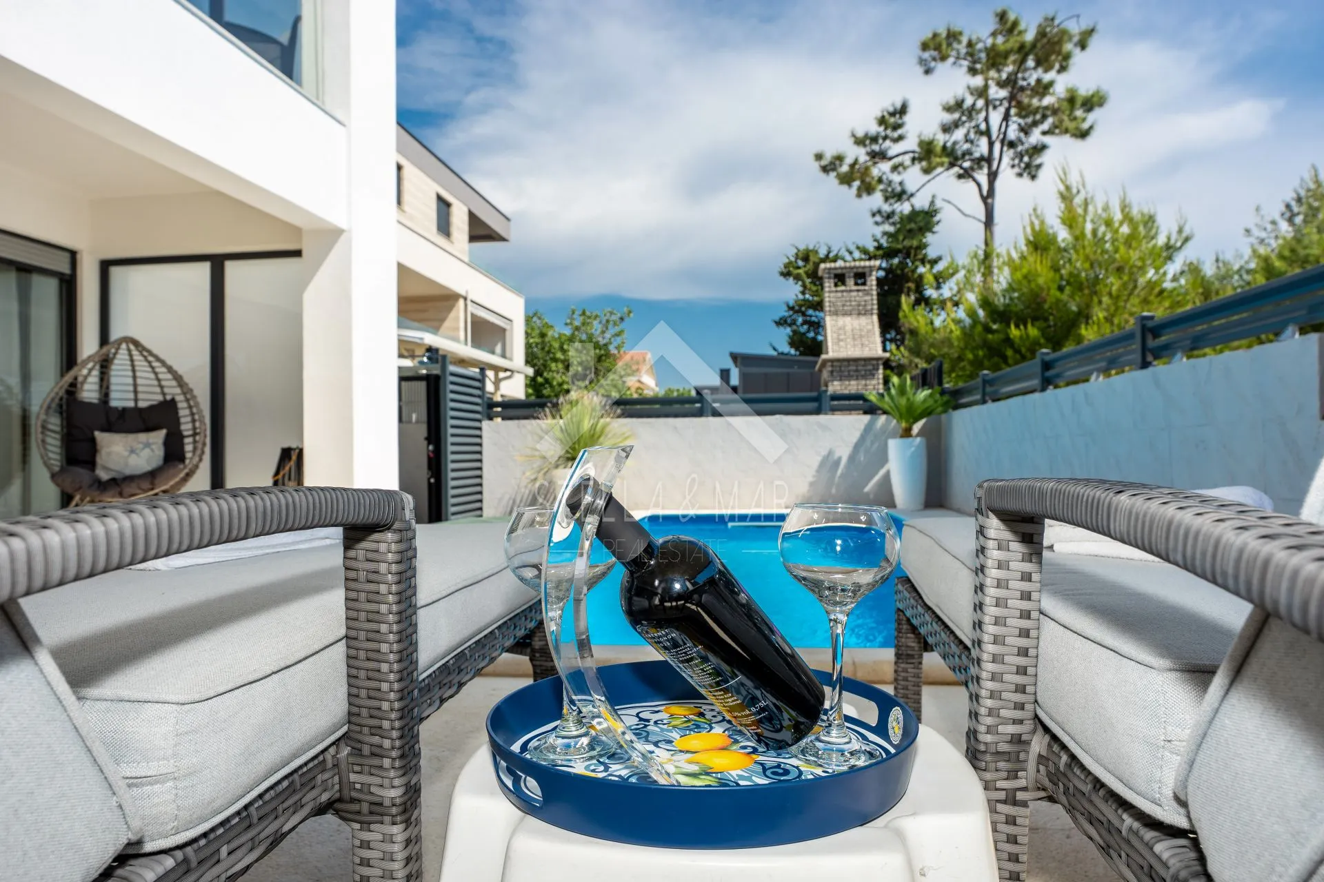 prekrasna villa , prvi red do mora - privlaka - slika 5