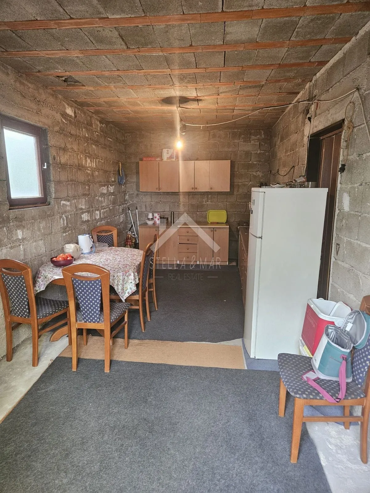 kuća, katnica nedovršena sa priključcima i pomoćnim objektom - galovac, zadar - slika 4