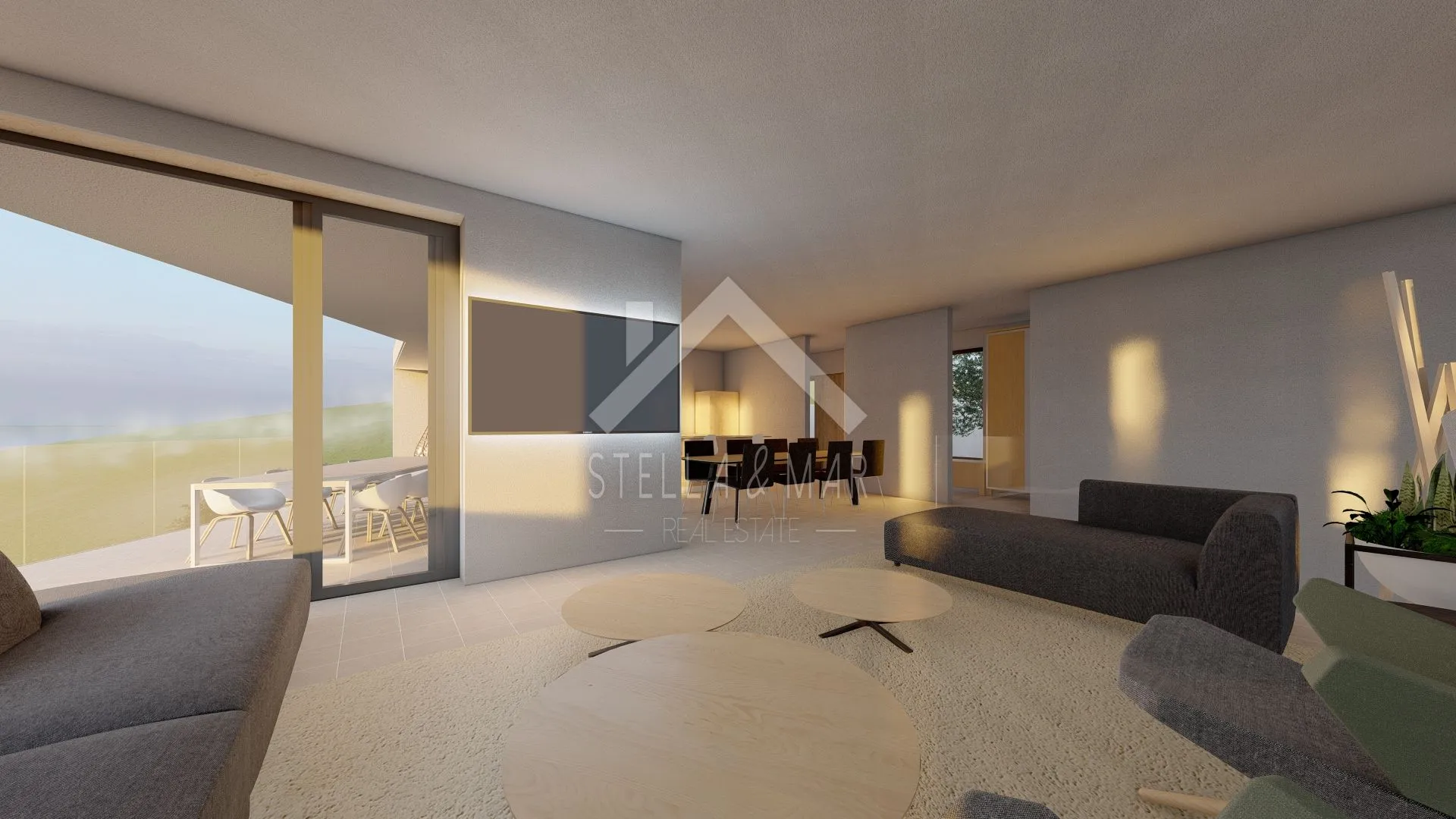 villa sa pogledom na more - radovin - slika 12