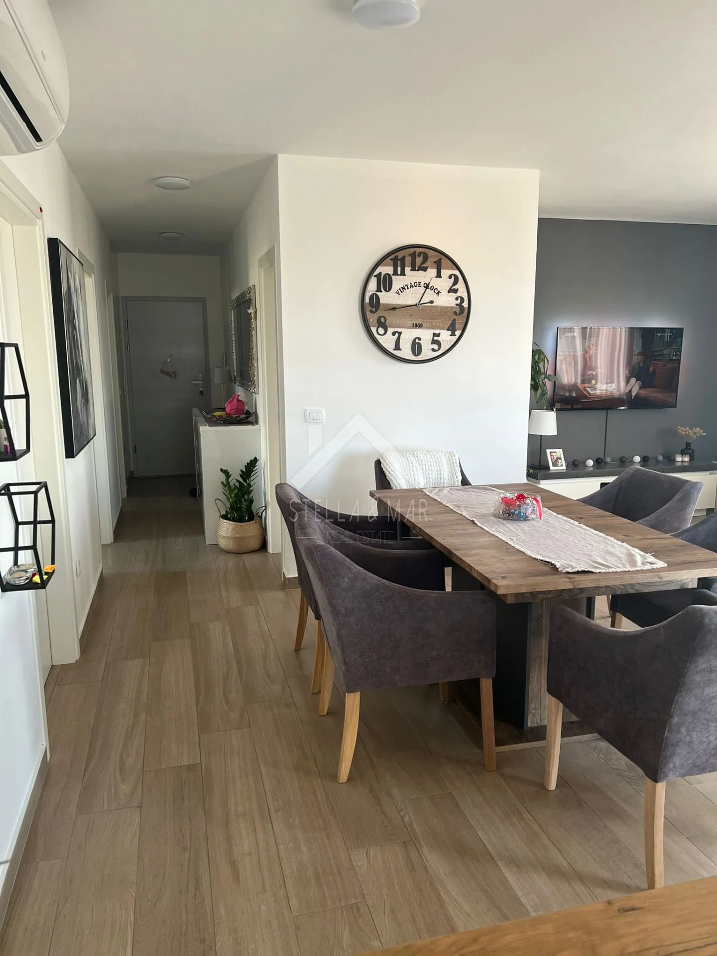 stan sa tri spavaće sobe, namješten, pogled - zadar, bili brig - slika 6