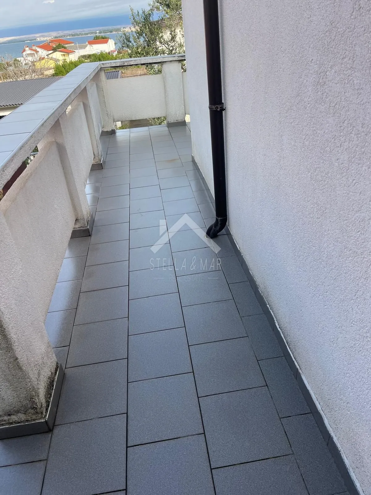 dvojna kuća 2 stana, pogled na more - vir - slika 28