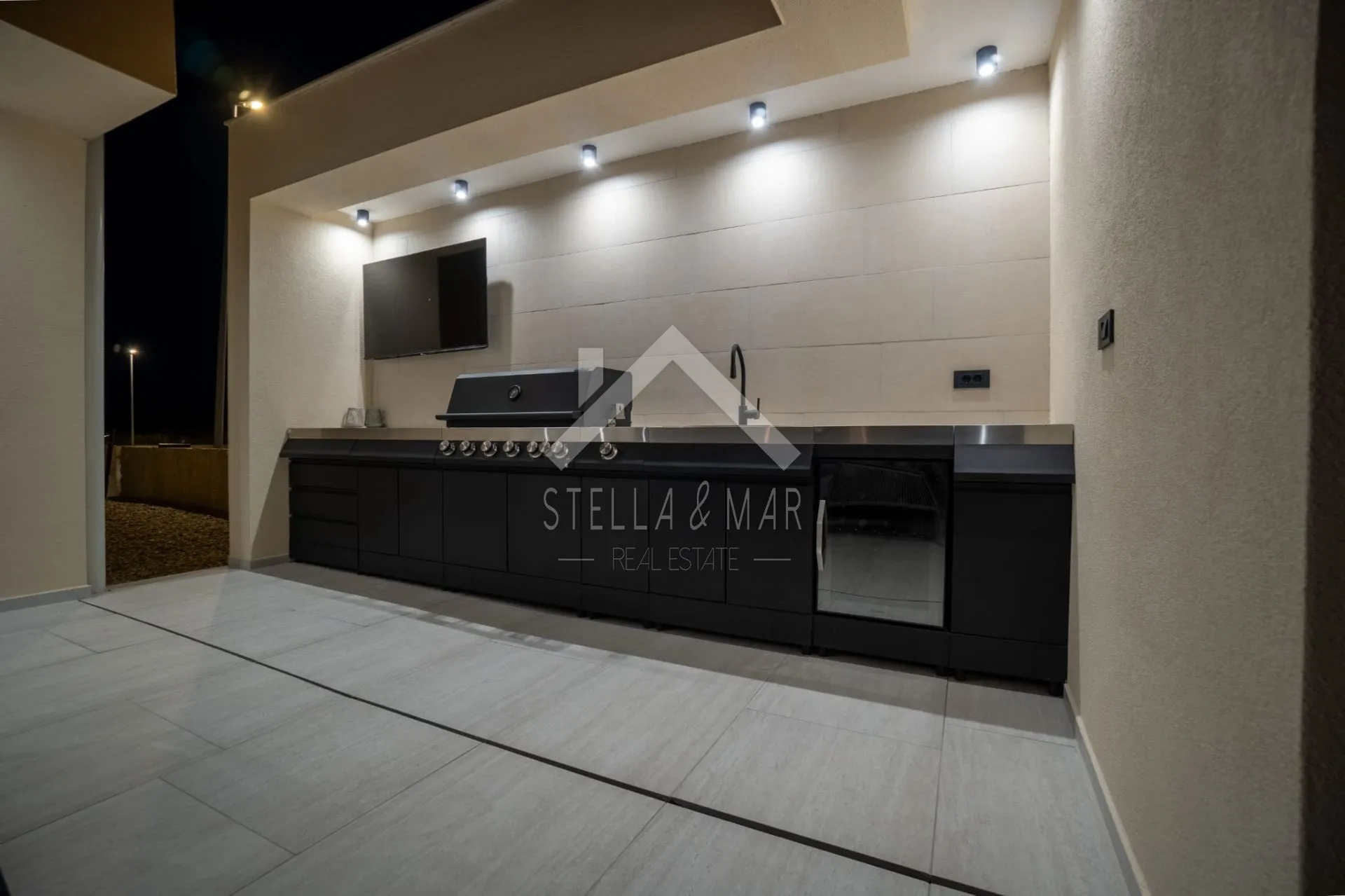 villa sa bazenom, pogled na more - privlaka - slika 19