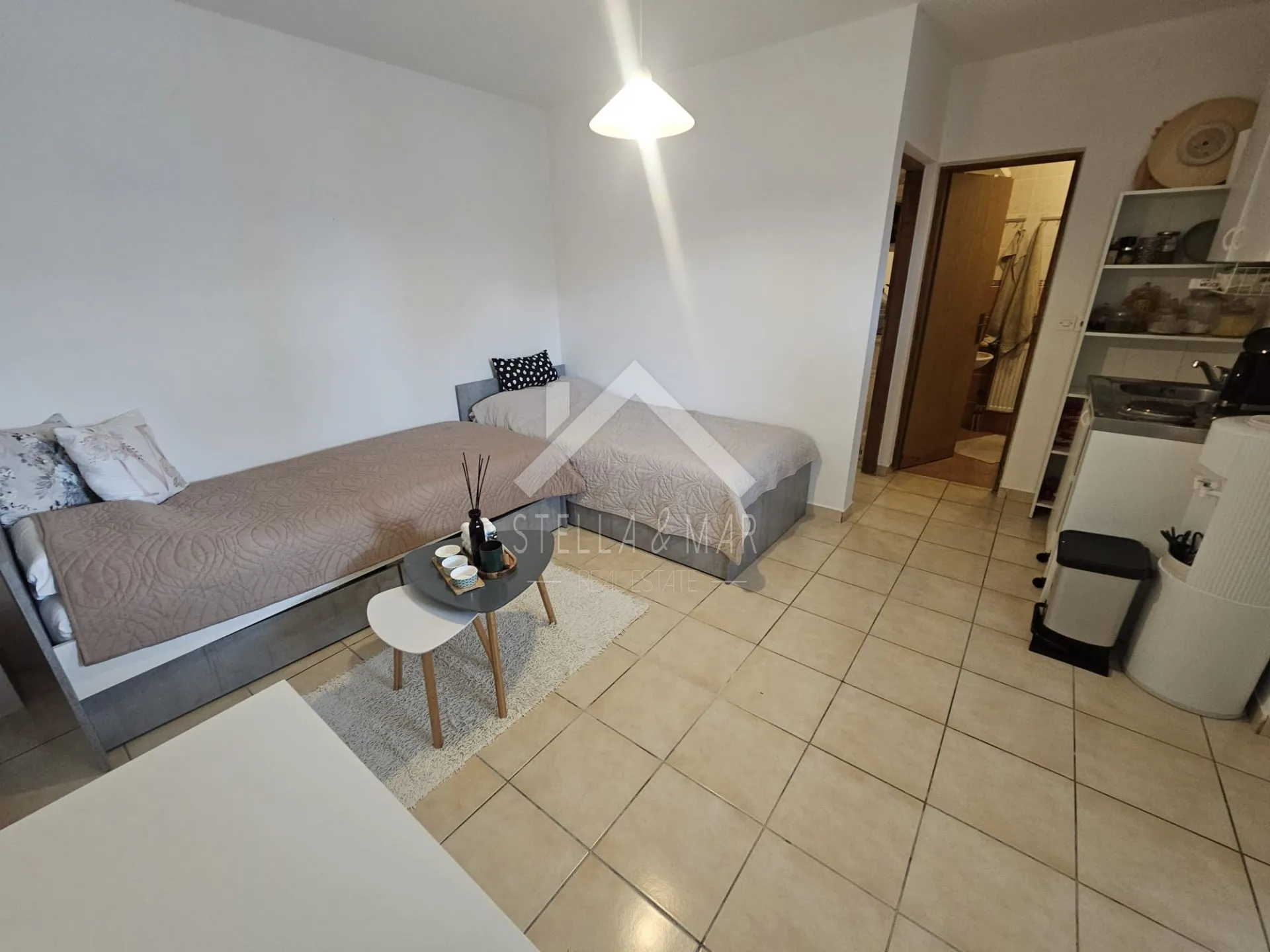 jednosobni apartman, prvi red uz more - vir - slika 6