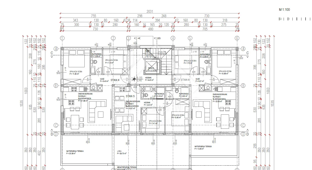 luksuzan apartman sa pogledom na more - zaton - slika 4