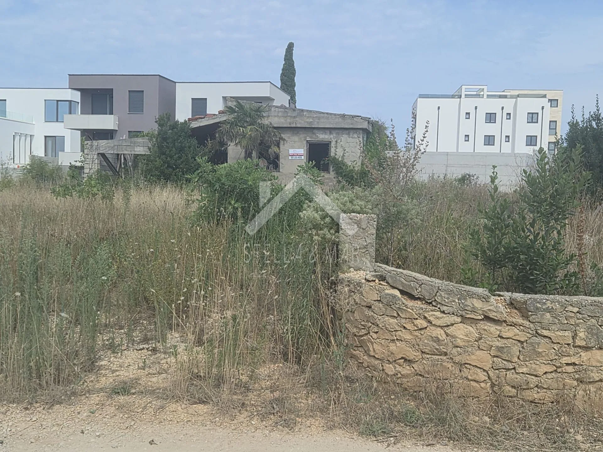građ. zemljište 1138 sa starom kućom - kožino, zadar - slika 4