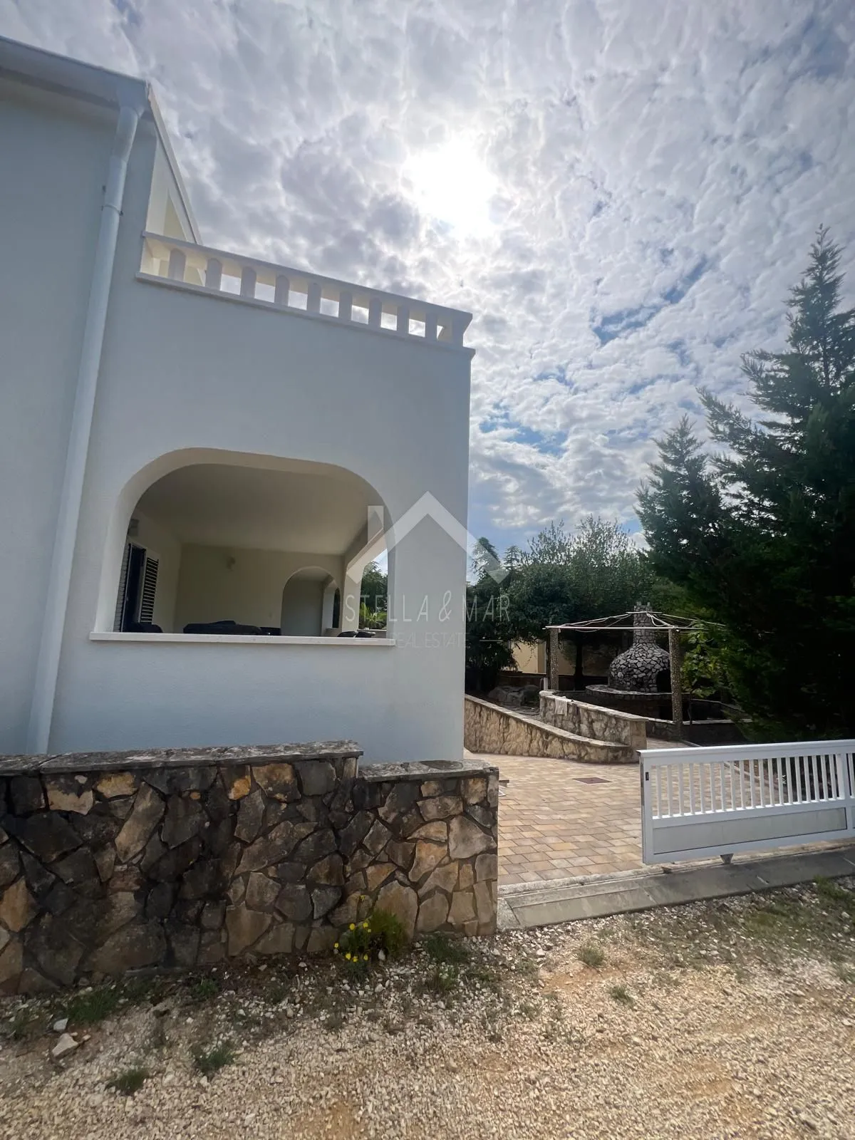 kuća, 1.red do mora sa 1842m2 okućnice - vir - slika 7