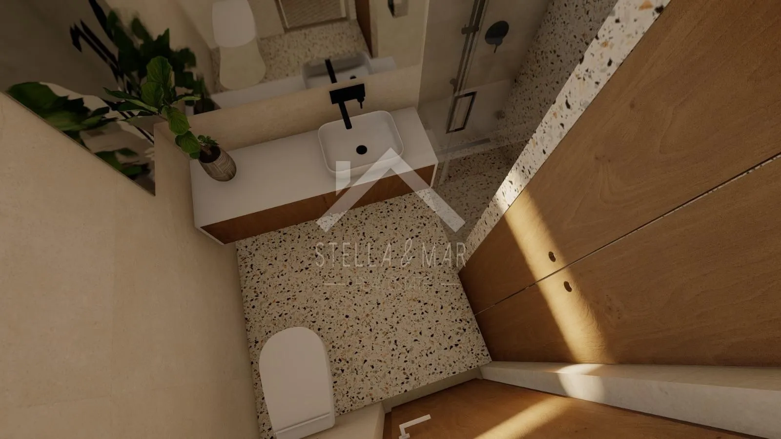 dvosobni apartman sa krovnom terasom , izvrsna lokacija - vir - slika 17