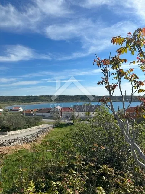 Građevinsko zemljište sa pogledom na more - Rtina - Rtina, Ražanac