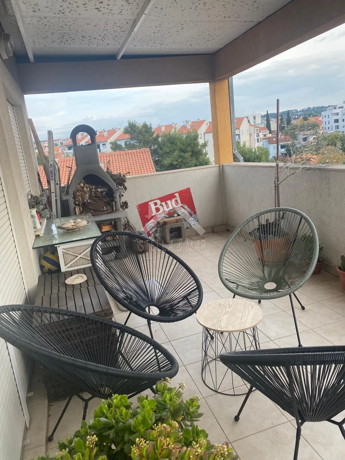 stan sa tri spavaće sobe, namješten, pogled - petrići, zadar - slika 9